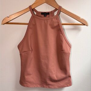 Dynamite Women's XS Halter Top - Rust